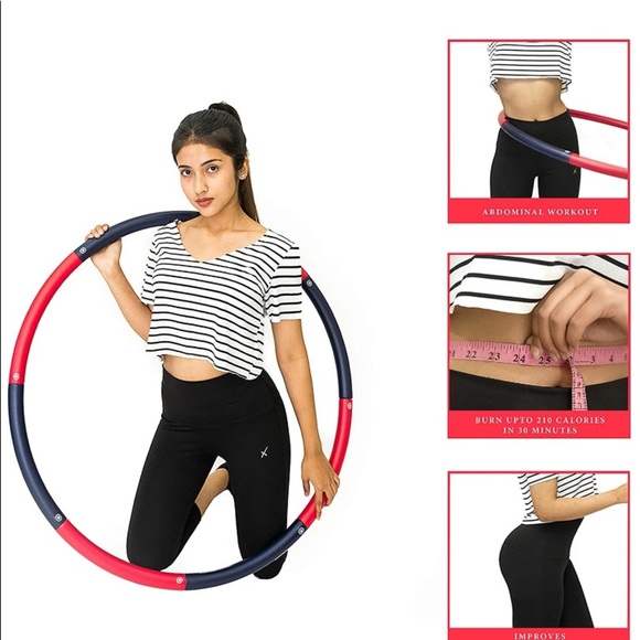 Weighted Exercise Hoop for Adults and Kids - 2lb - Picture 3 of 6